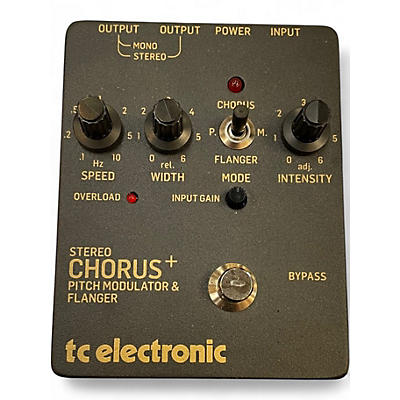 Used TC Electronic SCF Chorus Flanger Effect Pedal