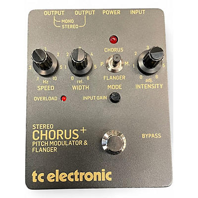 Used TC Electronic SCF Chorus Flanger Effect Pedal