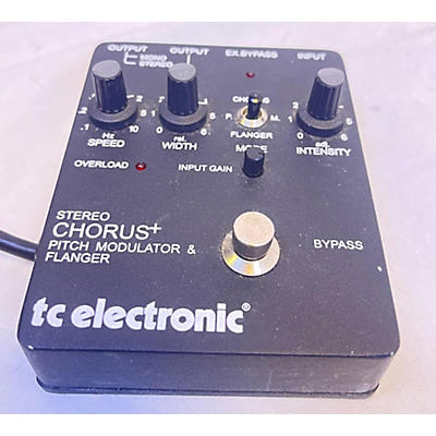 Used TC Electronic SCF Chorus Flanger V2 Effect Pedal