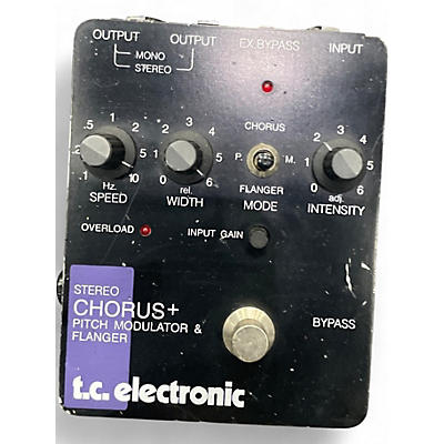 Used TC Electronic SCF (Stereo Chorus Flanger) Effect Pedal