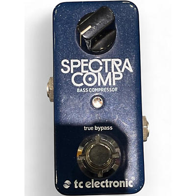 Used TC Electronic SPECTRA COMP Bass Effect Pedal