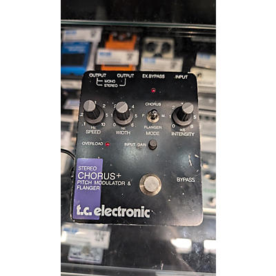 Used TC Electronic STEREO CHORUS+ Effect Pedal