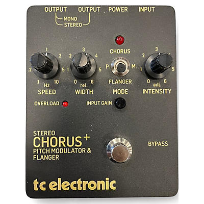 Used TC Electronic STEREO CHORUS+ Effect Pedal