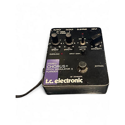Used TC Electronic STEREO CHORUS+ Effect Pedal