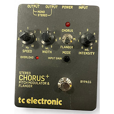 Used TC Electronic STEREO CHORUS Effect Pedal