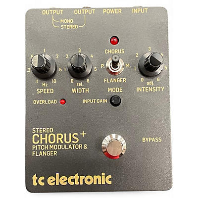 Used TC Electronic STEREO CHORUS + Effect Pedal