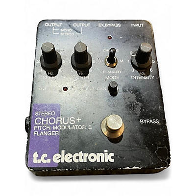 Used TC Electronic STEREO CHORUS PLUS Effect Pedal