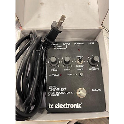 TC Electronic Used TC Electronic STEREO CHORUS PLUS PITCH MODULATOR Effect Processor