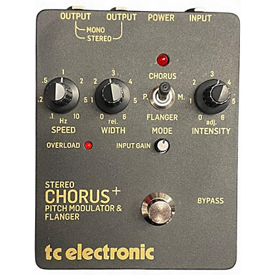 Used TC Electronic STEREO CHROUS+ Effect Pedal
