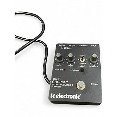 Used TC Electronic STEREO cHORUS+ Effect Pedal