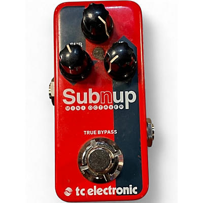 Used TC Electronic SUBNUP MINI OCTAVER Effect Pedal