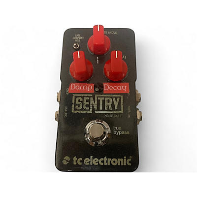 Used TC Electronic Sentry Noise Gate Effect Pedal