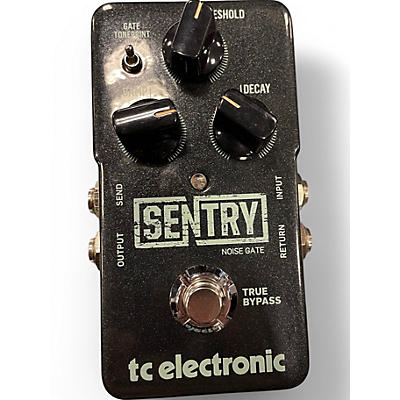 Used TC Electronic Sentry Noise Gate Effect Pedal