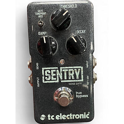 Used TC Electronic Sentry Noise Gate Effect Pedal