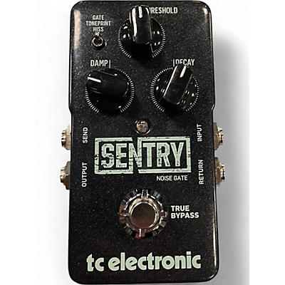 Used TC Electronic Sentry Noise Gate Effect Pedal