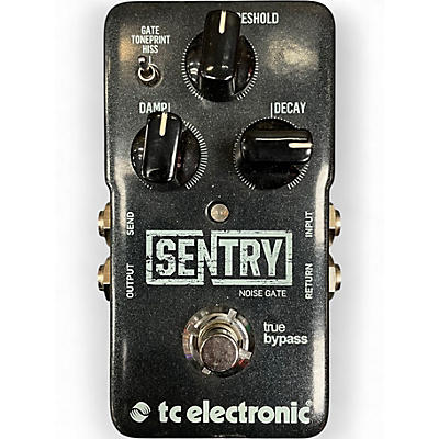 Used TC Electronic Sentry Noise Gate Effect Pedal