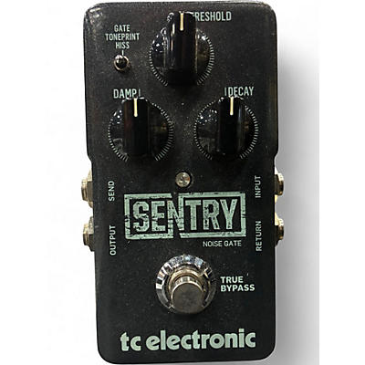 Used TC Electronic Sentry Noise Gate Effect Pedal