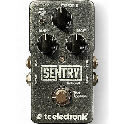 Used TC Electronic Sentry Noise Gate Effect Pedal