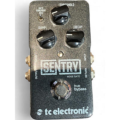 Used TC Electronic Sentry Noise Gate Effect Pedal