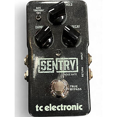 Used TC Electronic Sentry Noise Gate Effect Pedal