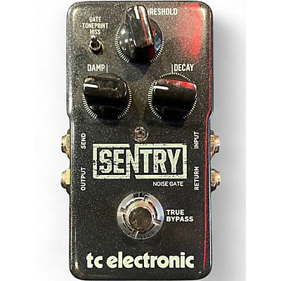 Used TC Electronic Sentry Noise Gate Effect Pedal