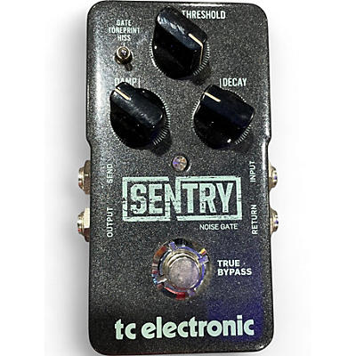 Used TC Electronic Sentry Noise Gate Effect Pedal