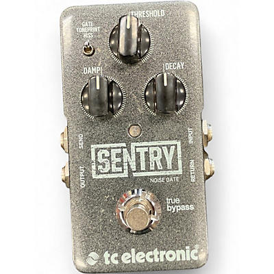 Used TC Electronic Sentry Noise Gate Effect Pedal