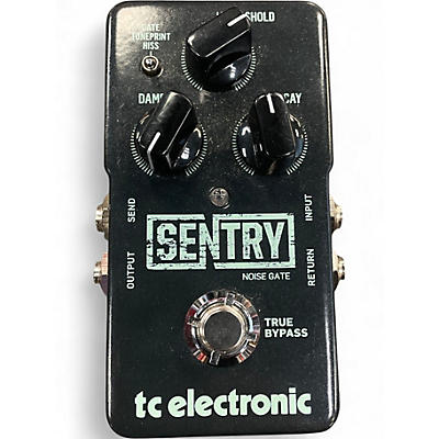Used TC Electronic Sentry Noise Gate Effect Pedal