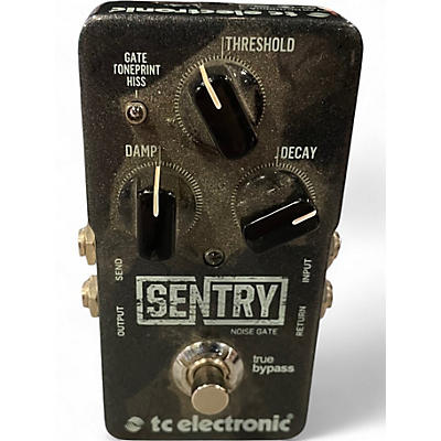 Used TC Electronic Sentry Noise Gate Effect Pedal