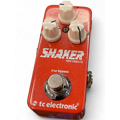 Used TC Electronic Shaker Mini Vibrato Effect Pedal