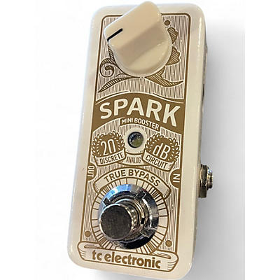 Used TC Electronic Spark Booster Effect Pedal