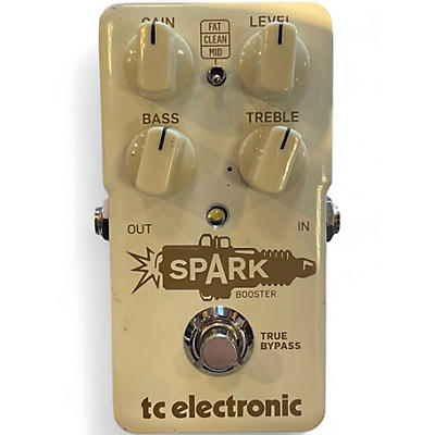 Used TC Electronic Spark Booster Effect Pedal
