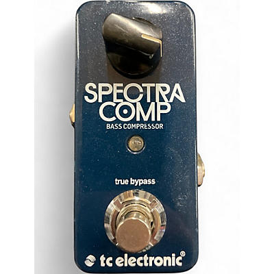 Used TC Electronic SpectraComp Bass Compressor Bass Effect Pedal