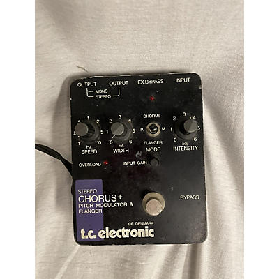 Used TC Electronic Stereo Chorus Effect Pedal