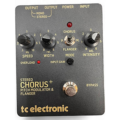 Used TC Electronic Stereo Chorus+ Effect Pedal