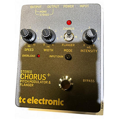 Used TC Electronic Stereo Chorus+ Effect Pedal