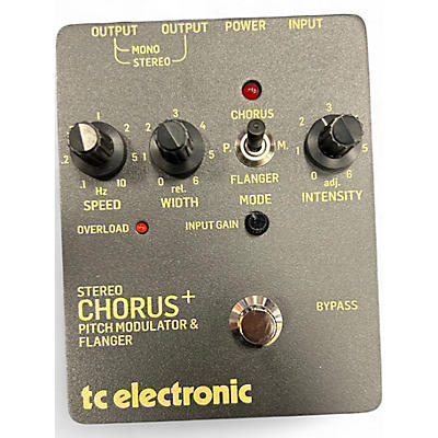 Used TC Electronic Stereo Chorus+ Effect Pedal