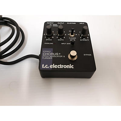 TC Electronic Used TC Electronic Stereo Chorus+ Pitch Mod And Flanger Effect Pedal