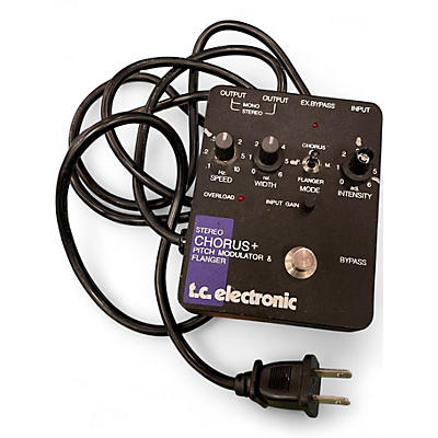 Used TC Electronic Stereo Chorus + Pitch Modulator & Flanger  Effect Pedal