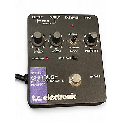 Used TC Electronic Stereo Chorus + Pitch Modulator & Flanger Effect Pedal