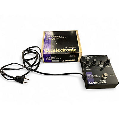 Used TC Electronic Stereo Chorus + Pitch Modulator and Flanger Effect Pedal