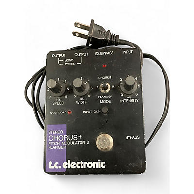 TC Electronic Used TC Electronic Stereo Chorus Plus Effect Pedal