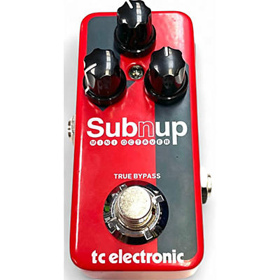 TC Electronic Used TC Electronic Sub N Up Mini Octaver Effect Pedal