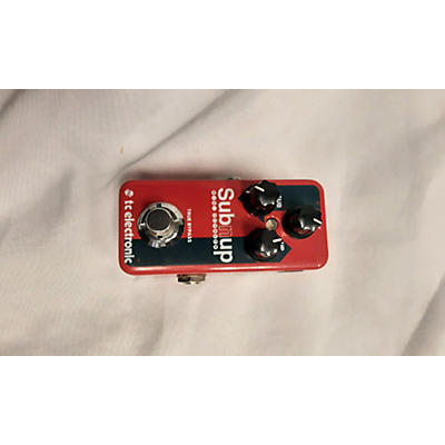 TC Electronic Used TC Electronic Sub N Up Mini Octaver Effect Pedal