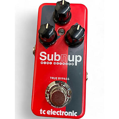 TC Electronic Used TC Electronic Sub N Up Mini Octaver Effect Pedal