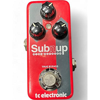 Used TC Electronic Sub N Up Mini Octaver Effect Pedal