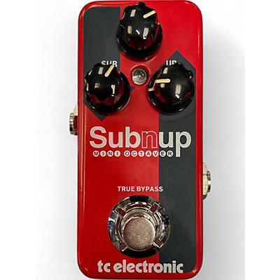 Used TC Electronic Sub N Up Mini Octaver Effect Pedal