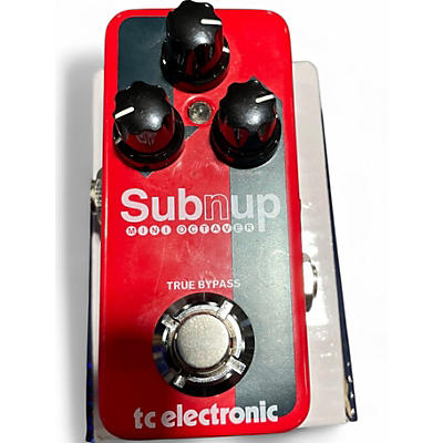 Used TC Electronic Sub N Up Mini Octaver Effect Pedal