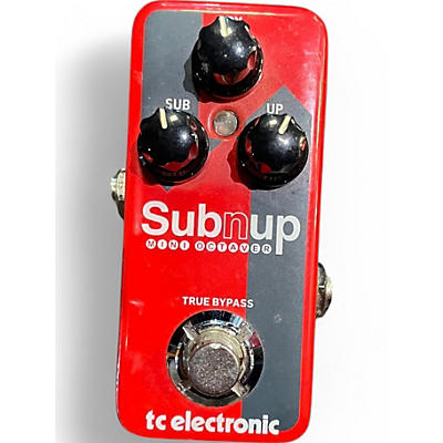 Used TC Electronic Sub N Up Mini Octaver Effect Pedal