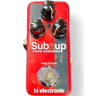 Used TC Electronic Sub N Up Mini Octaver Effect Pedal